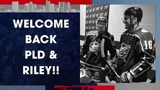 Welcome back to \Nationwide Arena, Riley & PLD!!