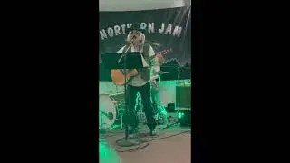 Stephen Deane Abell with his band Northern Jam