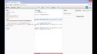 17 Changing the style tags with JavaScript