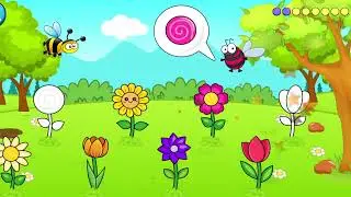 🌸🌼🌺💐Bee Adventure: A Magical Journey Through Flowers! | kiddo 🐝