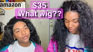 AFFORDABLE SYNTHETIC LACE FRONT WIG | HOW TO STYLE YOUR LACE FRONT ‼️