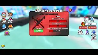 How To Get CRIMSON SWORD PACK (OUT OF STOCK) in Ninja Fighting Simulator [UGC LIMITED]