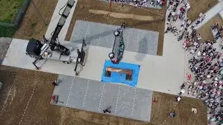 Tag der offenen Tore am neuen Ger&auml;tehaus inkl. Einsatz&uuml;bung, Seitenaufprall Pkw mit DEKRA e.V.