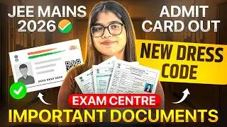 JEE Mains 2026: Important Checklist for Exam Day🔥 Don&rsquo;t Miss This