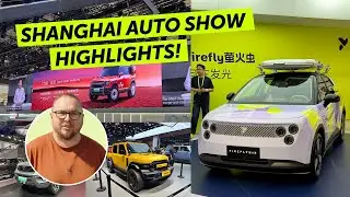 Massive Shanghai Auto Show Tour! GWM, BYD, Firefly, Nissan, Nio, Chery, MG and more!