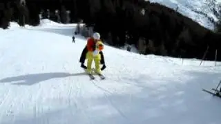 How to ski in the most Aerodynamic Position ever!