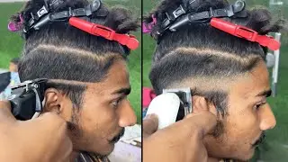 hairstyle Fade Beard Styles For Boys Step by Step Tutorial  2025🔥#hairstyle #haircut 