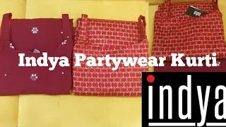 💥Indya Haul||Indya Kurti Haul Under Rs900 ||Available On Myntra and Amazon @Thefashionsaga