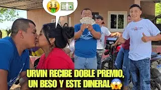MARLYN No Se Resistio Y Se Comio A Besos A URVIN Al Ver El Gran Dineral Que Gano Urvin😱