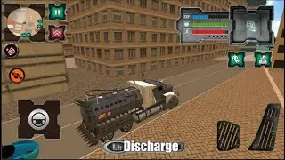 Flying Dragon Robot Simulator :Transformation War Mobile Gameplay
