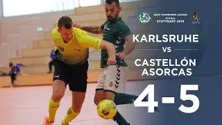 Futsal 2019 | Men | Quarterfinals | G.S.V. KARLSRUHE - C.D. CASTELLÓN ASORCAS