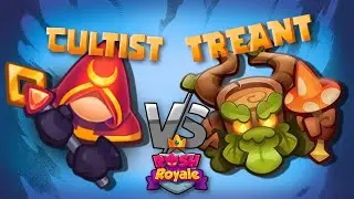 Rush Royal Level 9 Treant vs Level 15 Cultist. Guess who wins?