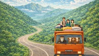 A Summer in Our Mountain Home 🏔️  The Day We Moved to the Yaylaq  Ghibli Style Childhood Memory