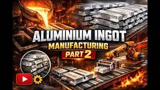 aluminium ingot complete manufacturing process in 13 steps