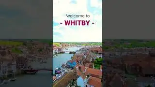 Visit this UK coastal destination! Whitby in Yorkshire 🏴󠁧󠁢󠁥󠁮󠁧󠁿 #whitby #travelshorts #shorts