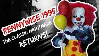 Pennywise 1995: The Classic Nightmare Returns! Repaint! Pennywise 1990 Custom OOAK doll