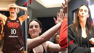 Caitlin Clark & Indiana Fever Team Locker Room Celebration After DOMINANT Home Win | Storm vs Fever