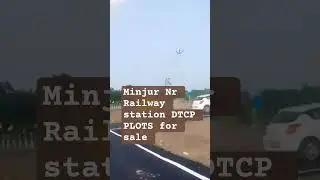 Minjur DTCP PLOTS sale Nr Railway station