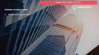 [Case Law Equity &Trusts] [certainty of subject matter] Hunter v Moss [1994] 1 WLR 452