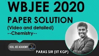 WBJEE 2020 Paper Chemistry Solution | Chemistry | Part 2-4 | Q11-20 | Answer Key WB-JEE