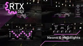 FiveM Script - Neons Reloaded (Neons + Headlights) (RTX DEV)
