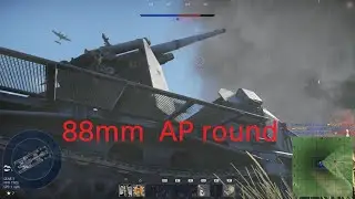 War Thunder_AP round disintegrates plane!