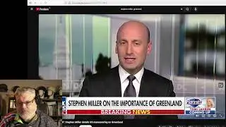 Stephen Miller, Berater vom Trump, faselt &uuml;ber das Recht der USA, Gr&ouml;nland zu annektieren.
