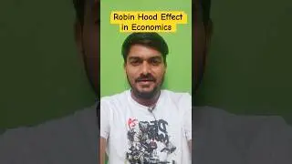 Robin Hood Effect ||  #ugcnet #facts #shorts #ugcneteconomics #pgteconomics #rohitsireconomics