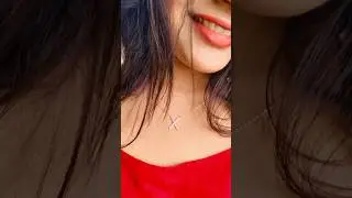 X pendant Necklace ~ Abc series~ Paramel Pavizham Jewellery, Vypin