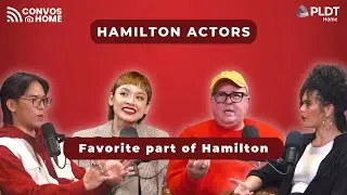 Hamilton actors Brent Hill and Akina Edmonds share their favorite part of the show | CONVOS @ Home