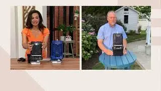 Sun Joe Portable 24V Battery Operated Bug Zapper on QVC