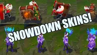 LoL Snowdown Браум, Грейвс и Карма представляют рождественские облики!