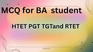 Important questions for BA student and other competitive exams #htet tgt #kvsdsssb #reet rpscexam 