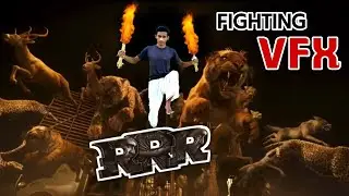 RRR MOVIE 𝗙𝗜𝗚𝗛𝗧𝗜𝗡𝗚 COMEDY VFX VIDEO | #RRR MOVIE SPOOF | RRR MOVIE FUNNY VIDEO