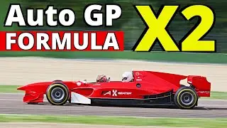 Auto GP Formula Biposto FA1 X2-Seater by Coloni Motorsport - CRAZY OnBoard & 550Hp V8 Engine Sound!