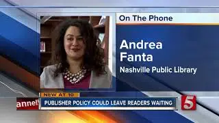 Nashville Public Library says publisher's plan will keep e-readers waiting