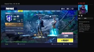 Fortnite gameplay with new block buster skin aka the visitor