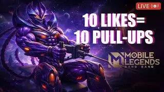 🔥💀10 подтягиваний за каждые 10 лайков 💪🏻РОЗЫГРЫШИ в ТГ канале🔥 - Mobile legends w/@donkuxot_mlbb