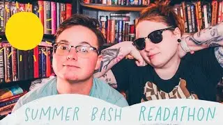 SUMMER BASH READATHON announcement a team based points readathon!! June 2022 Summer Readathon