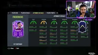 Castro1021 Reacts To FREDERICKS FUT BIRTHDAY SBC - FIFA 22