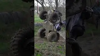 How to cross a ditch? #atv #quads #offroad #habits #quad #tips