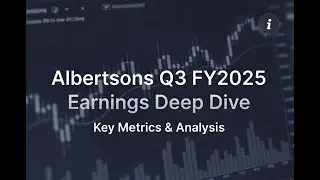 Albertsons  Q3 FY2025 Earnings Deep Dive  #Albertsons #ACIStock #EarningsSeason #USStocks