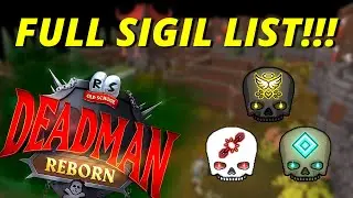 ALL 53 SIGILS IN DEADMAN REBORN! Some Are Insane // OSRS DMM 2021