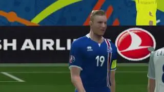 England vs Iceland EURO 2016 patch stonecold PES6