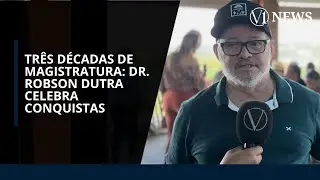 TR&Ecirc;S D&Eacute;CADAS DE MAGISTRATURA: DR. ROBSON DUTRA CELEBRA CONQUISTAS