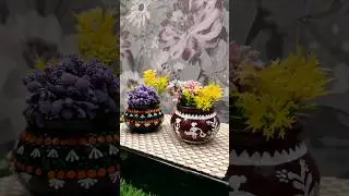 DIY Reuse Mini Matka of Icecream to Make Beautiful Planter. #diy #reels #2025 #ytshorts #icecream