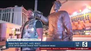 Local artist Tony Carpenter brings unique twist to country music
