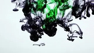 Ink In Water Stock Video