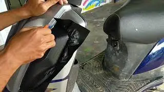 Suzuki Access Sticker Modified | sticker Modification | Indicator sticker work |