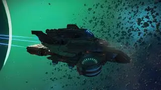 I Built DC's Legends of Tomorrow's Waverider!! No Man's Sky Voyagers Update